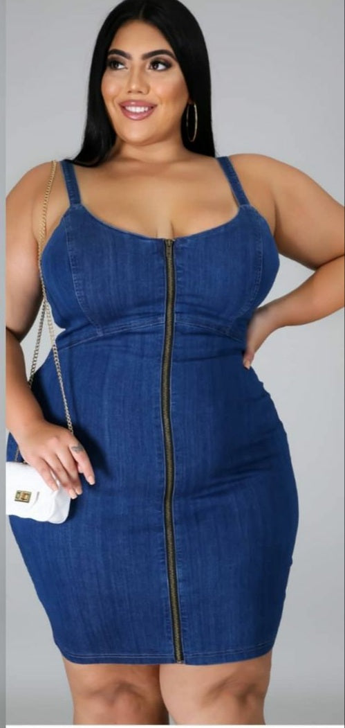 Denim Dress Dark