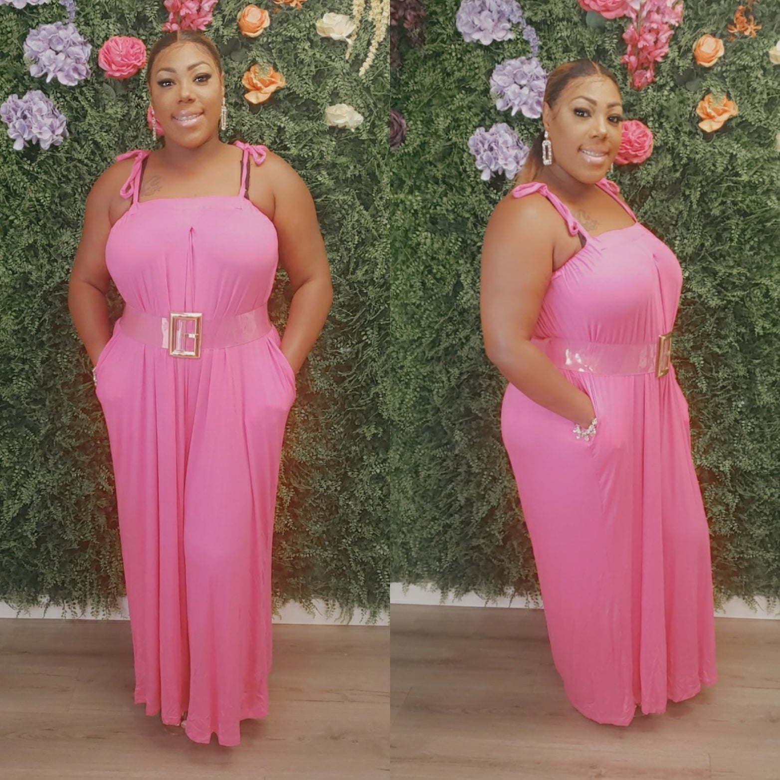 Passion Pink Jumpsuit