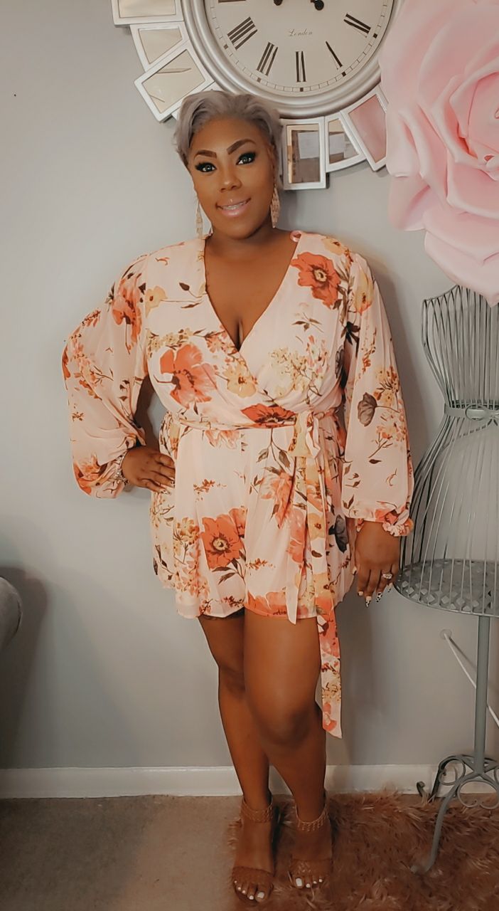 Floral Romper